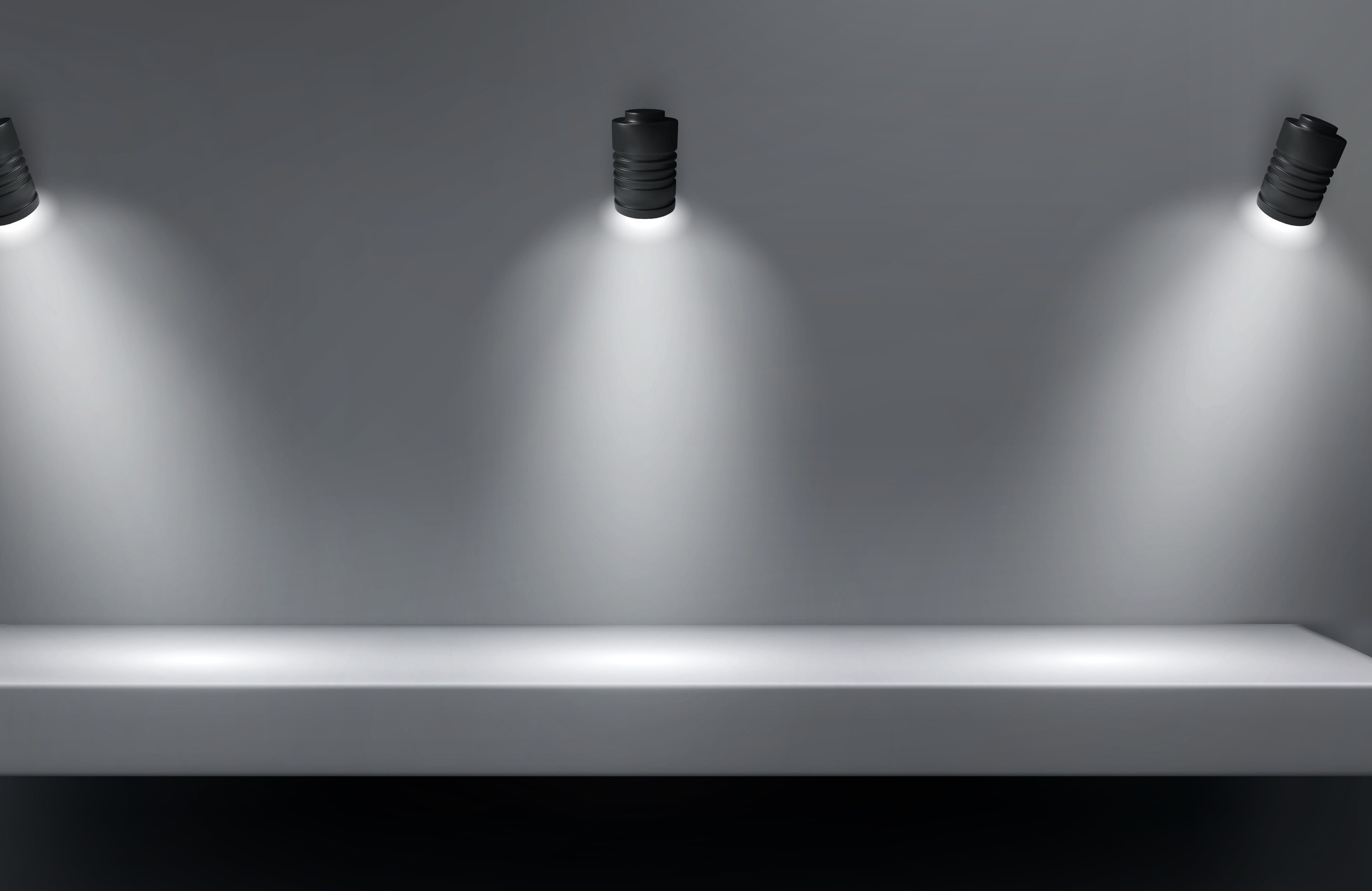 Освещение стендов