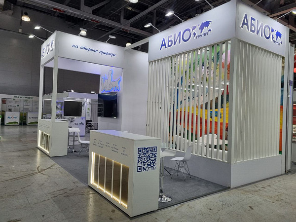 Абио Групп - застройка стенда по дизайну заказчика